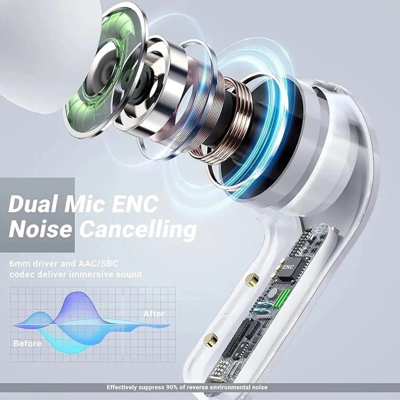 Wireless Noise-Cancelling Earbuds